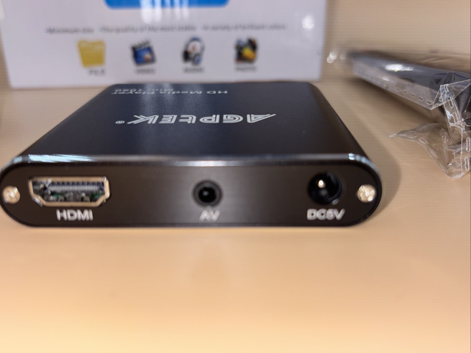 Ultra Compact 1080p HDMI Media Player – Versatile Formats & Easy File Management