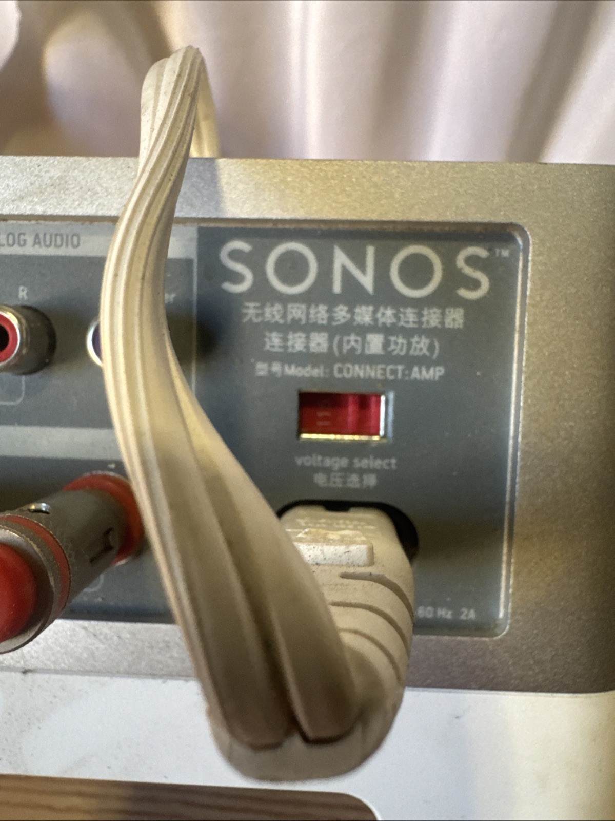 Sonos Connect:Amp Digital Media Streamer – White/Gray (CTAZPUS1)