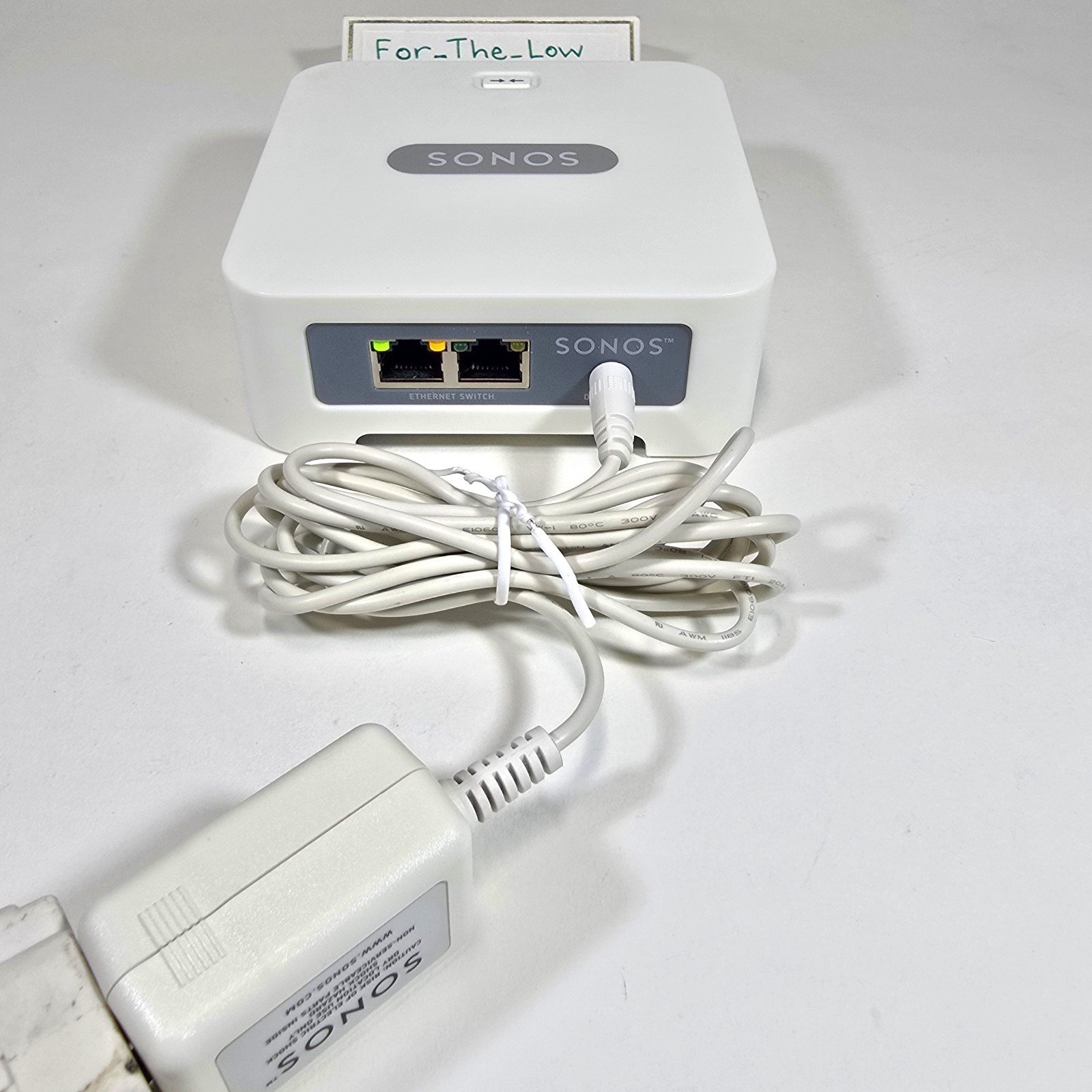 Sonos BRIDGE ‘Wireless Network Adapter’ wirh OEM Power Cord – TESTED & WORKS 💯%