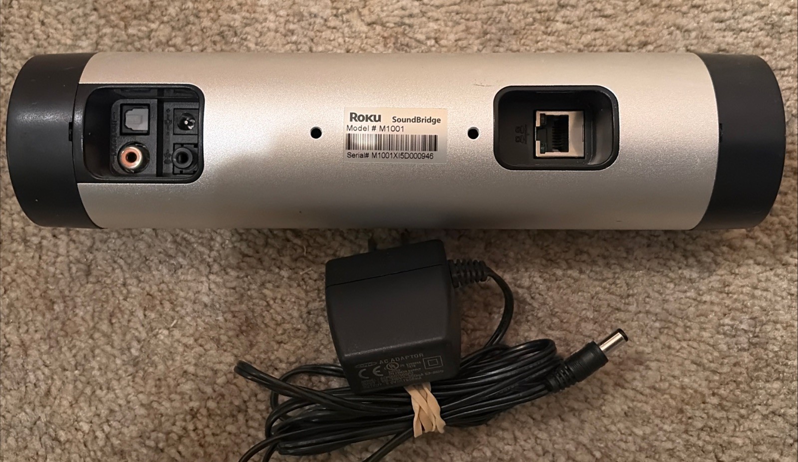 Roku Sound Bridge M1000, 20bit DAC, remote, Audio Streaming