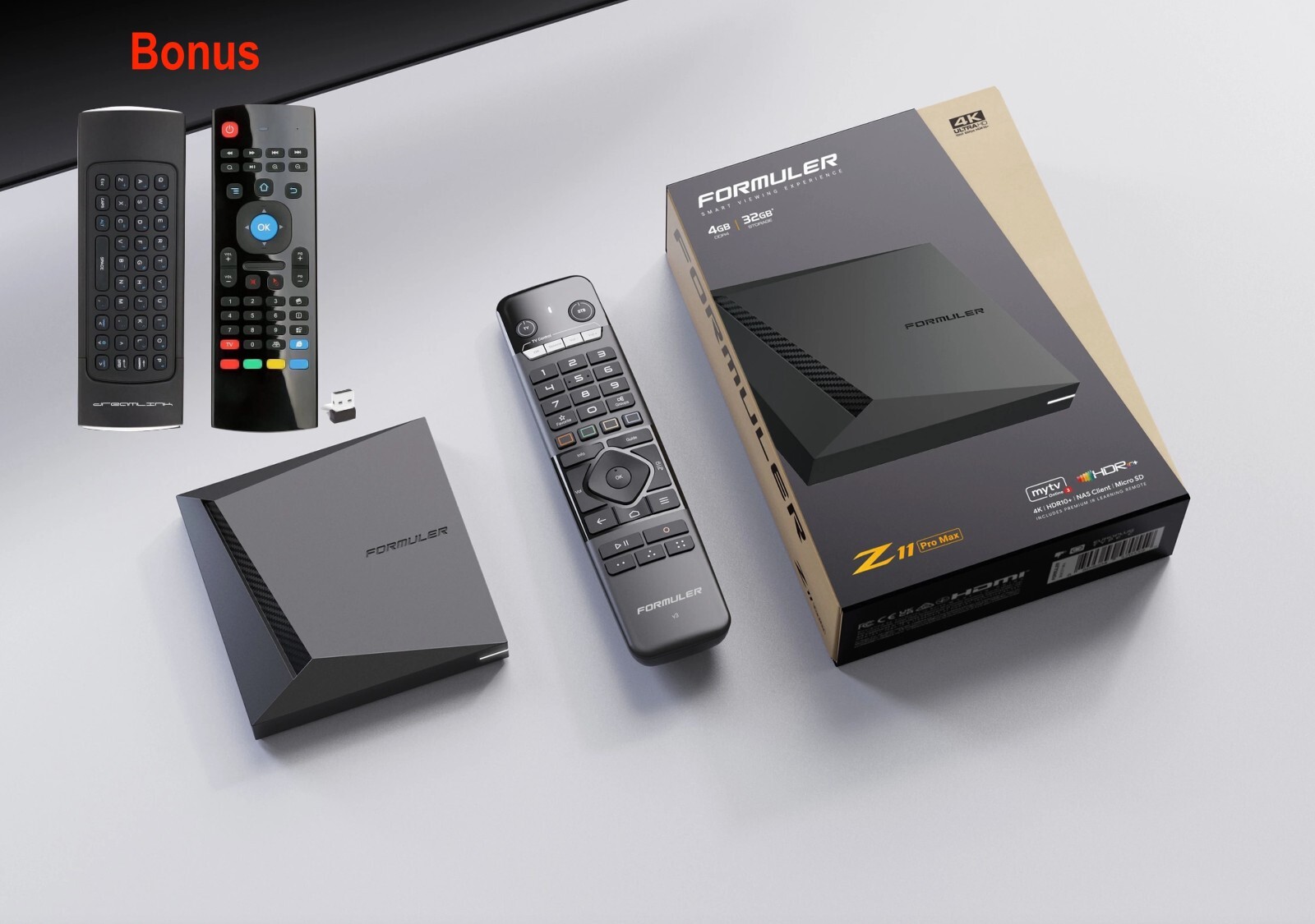 Formuler Z11 Pro Max Android 11 Dual Band 5G Gigabit LAN 4GB Ram 32GB ROM 4K
