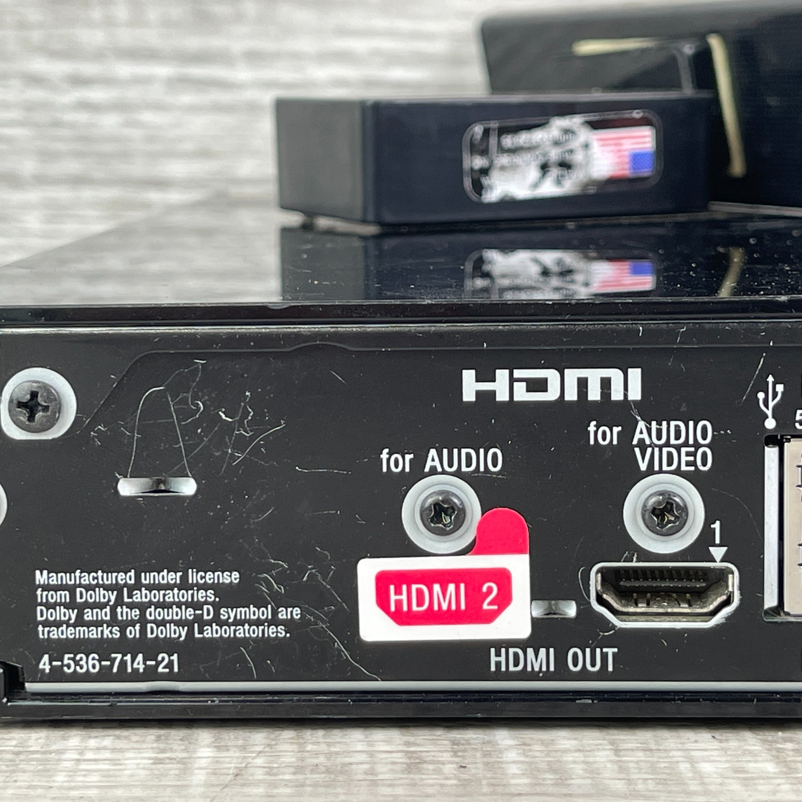 Sony FMP-X10 Black 4K Ultra HD Media Player with Remote Control (Parts Only)