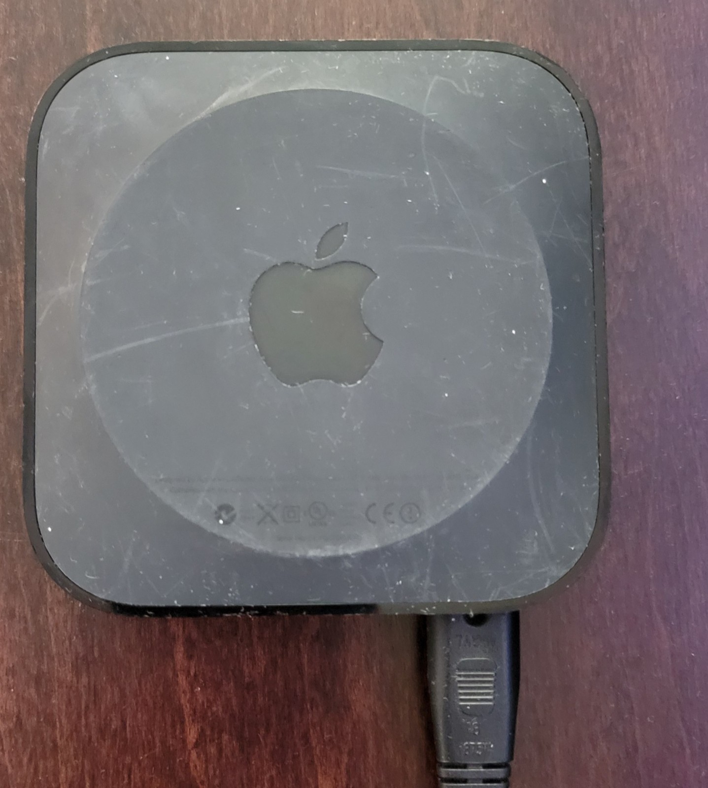 Apple TV 2nd Generation Model: A1378 HD 720p Streamer Black No Remote