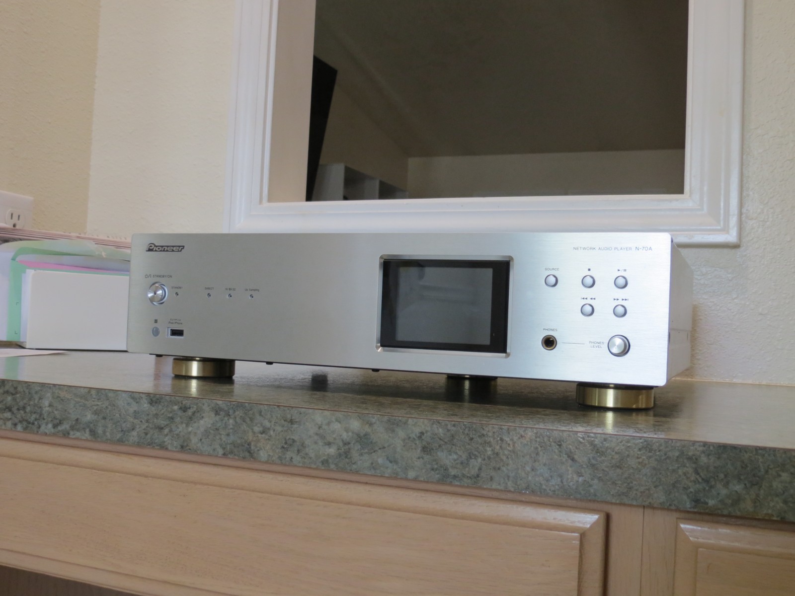Pioneer N-70A Network Audio Player Good Condition Dual ESS Sabre DAC Balanced