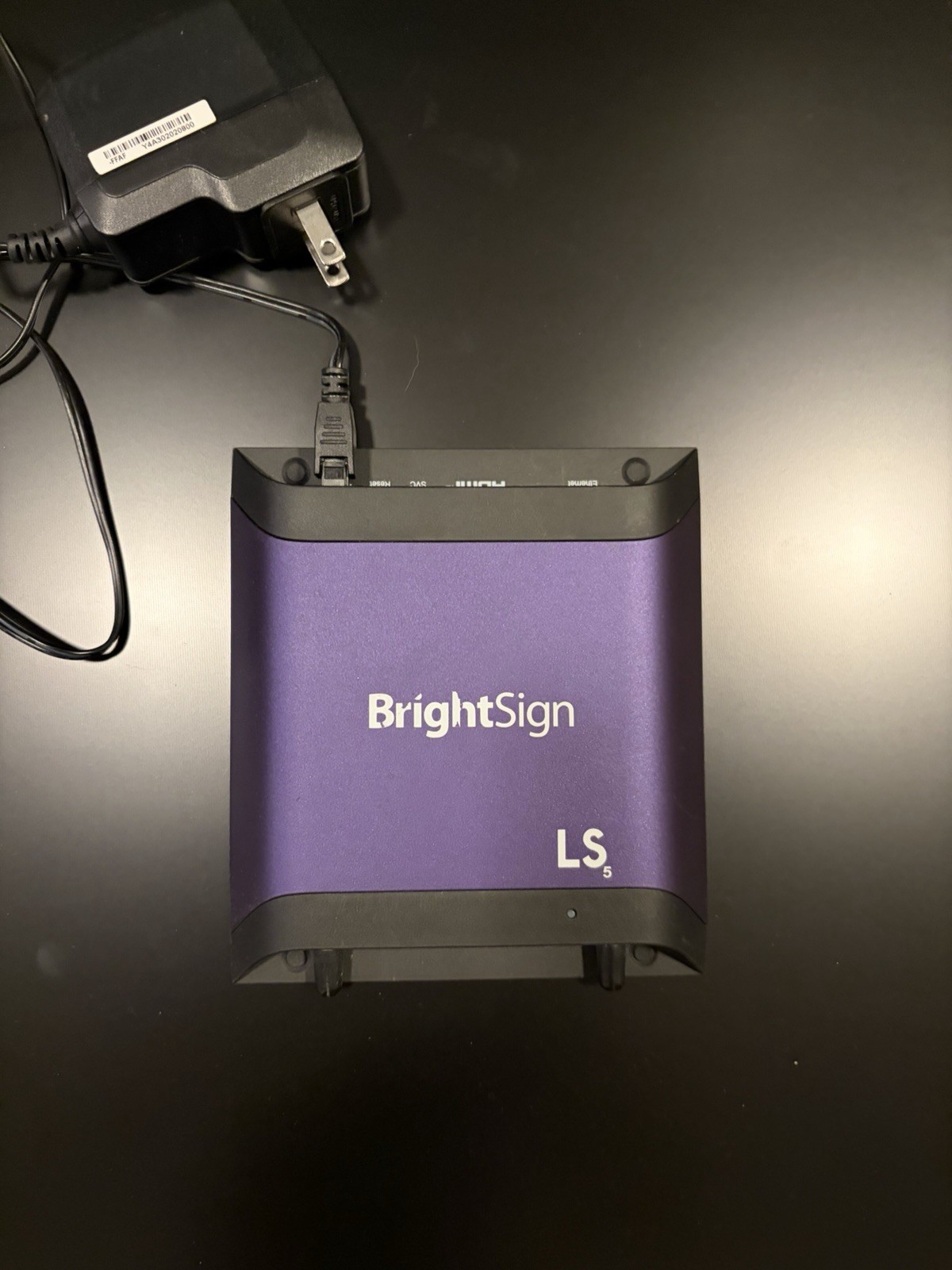 BrightSign LS445 I/O Media Player, HDMI Port Output, Purple/Black