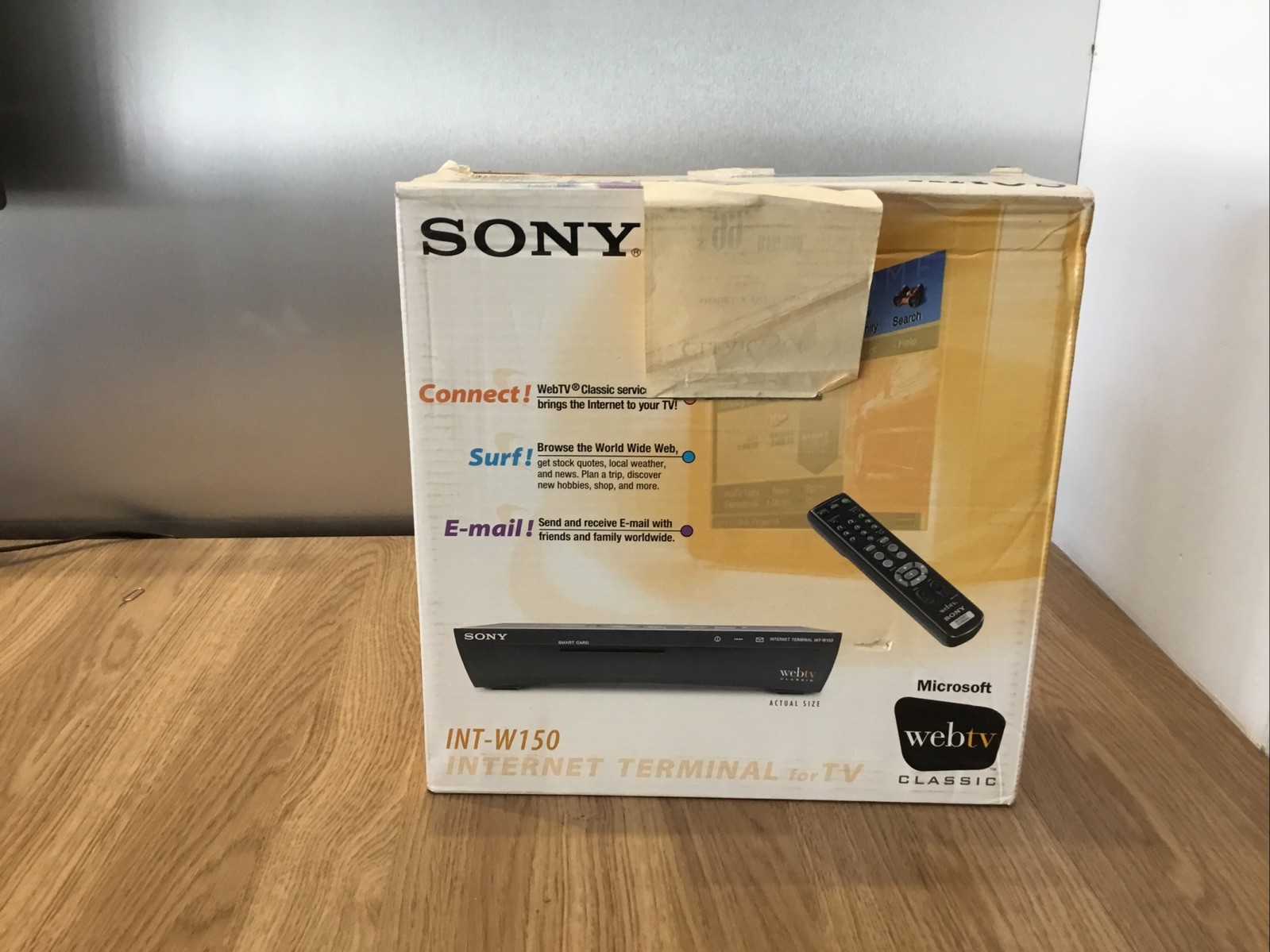 Sony WEBTV INT-W150 Internet Terminal WITH REMOTE NEW IN BOX