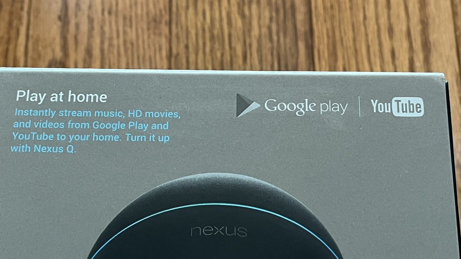 **New**Sealed** Google Nexus Q streaming digital media player, !Google History!