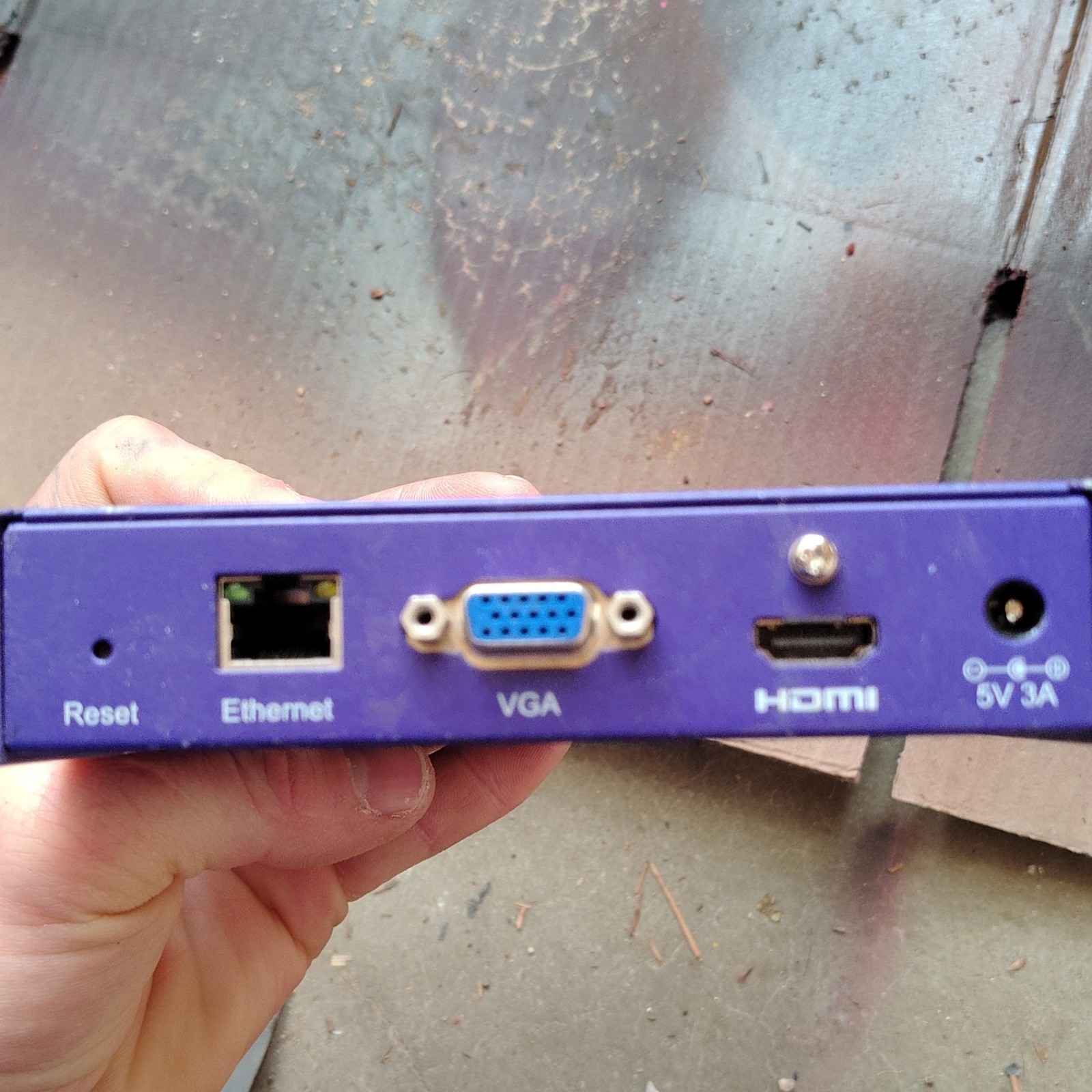 BrightSign HD222 Digital Signage Media Player, Purple, HDMI VGA Ethernet