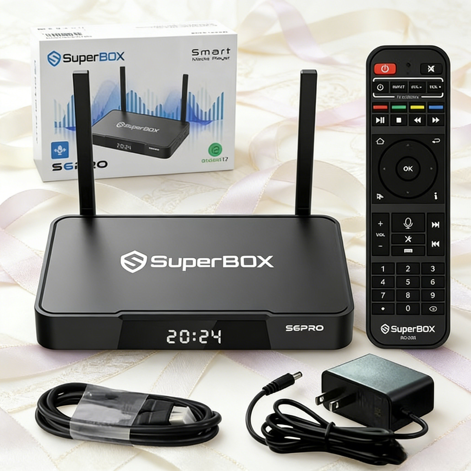 SuperBox S6 Pro 32GB Lifetime Support – Authorized Distributor – Free Shipping