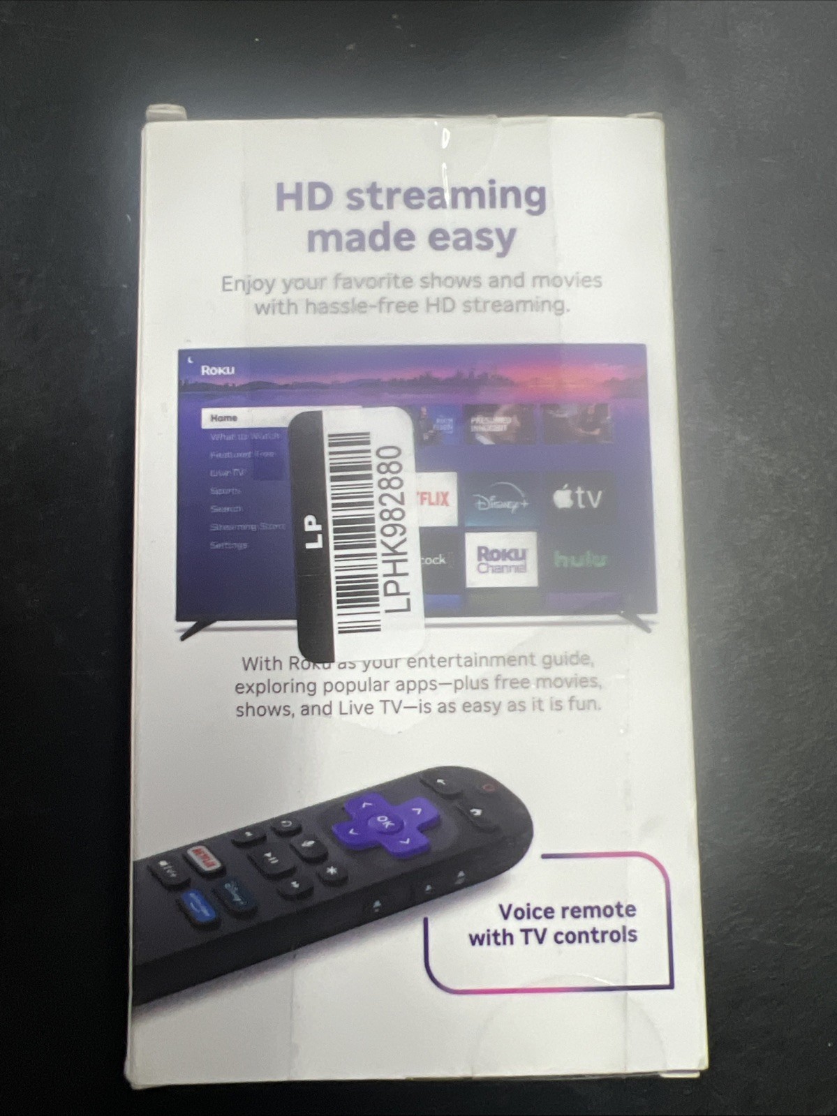 Roku 3840R Streaming Stick HD Media Player with Voice Remote – 2025 Model
