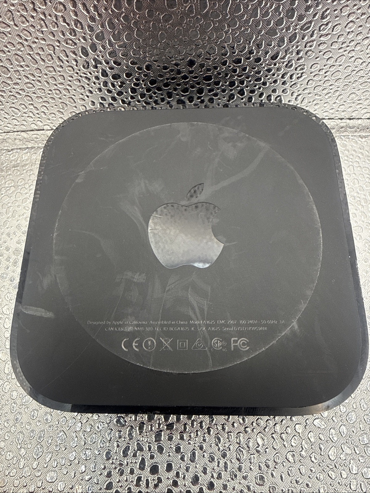 Apple TV HD 4th Gen A1625 32GB Media Streamer Tested w/ Power Cord No Remote