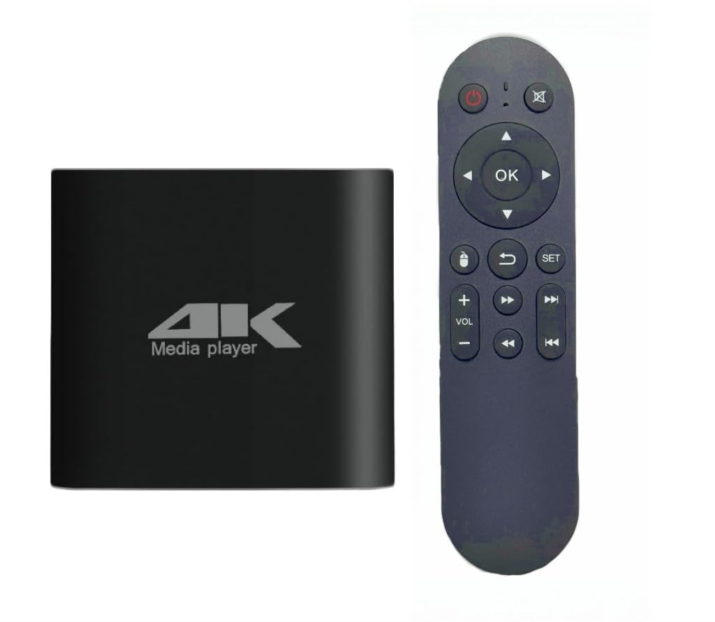 Cosowell 4K Media Player For Usb Ultra Hd Digital Signage Player Hdmi/Av Output