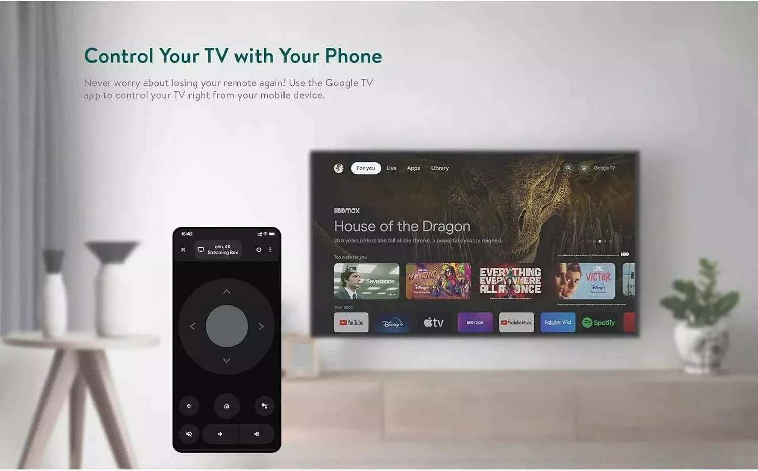 Onn Google TV Full HD Streaming Device 2K (2023 Model) (100133520) – [LN]™