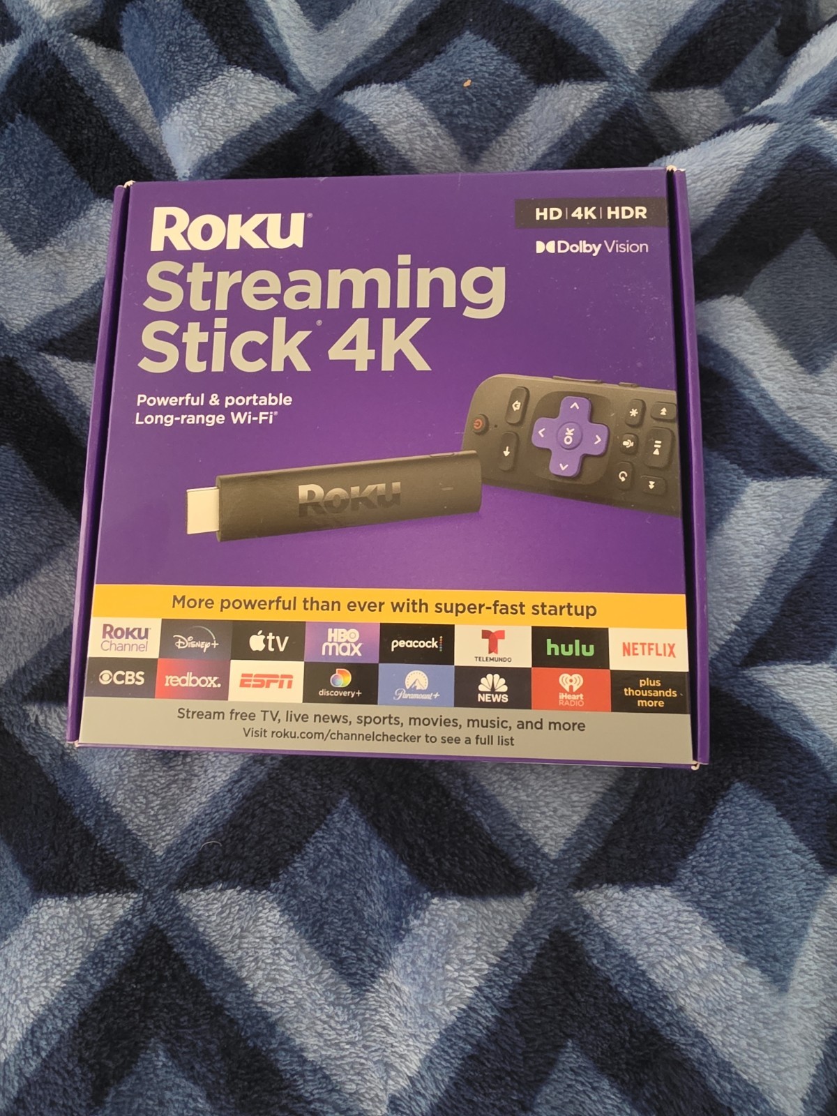 Roku Streaming Stick 4K 3820 HDR Media Streamer