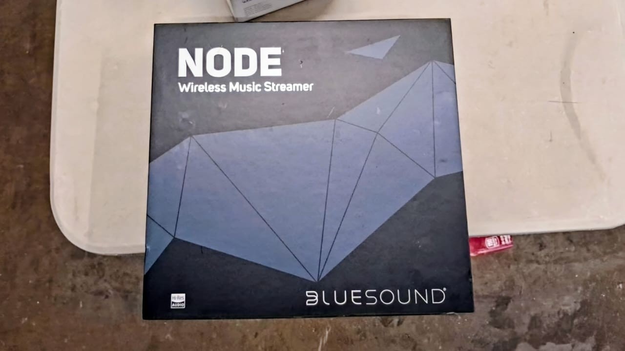 Bluesound Node Wireless Multi-Room Hi-Res Music Streamer Black