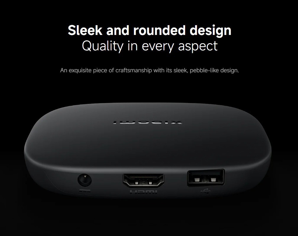 TV Box S (3rd Gen) 4K Ultra HD Streaming Device with Google TV, WiFi & Bluetooth