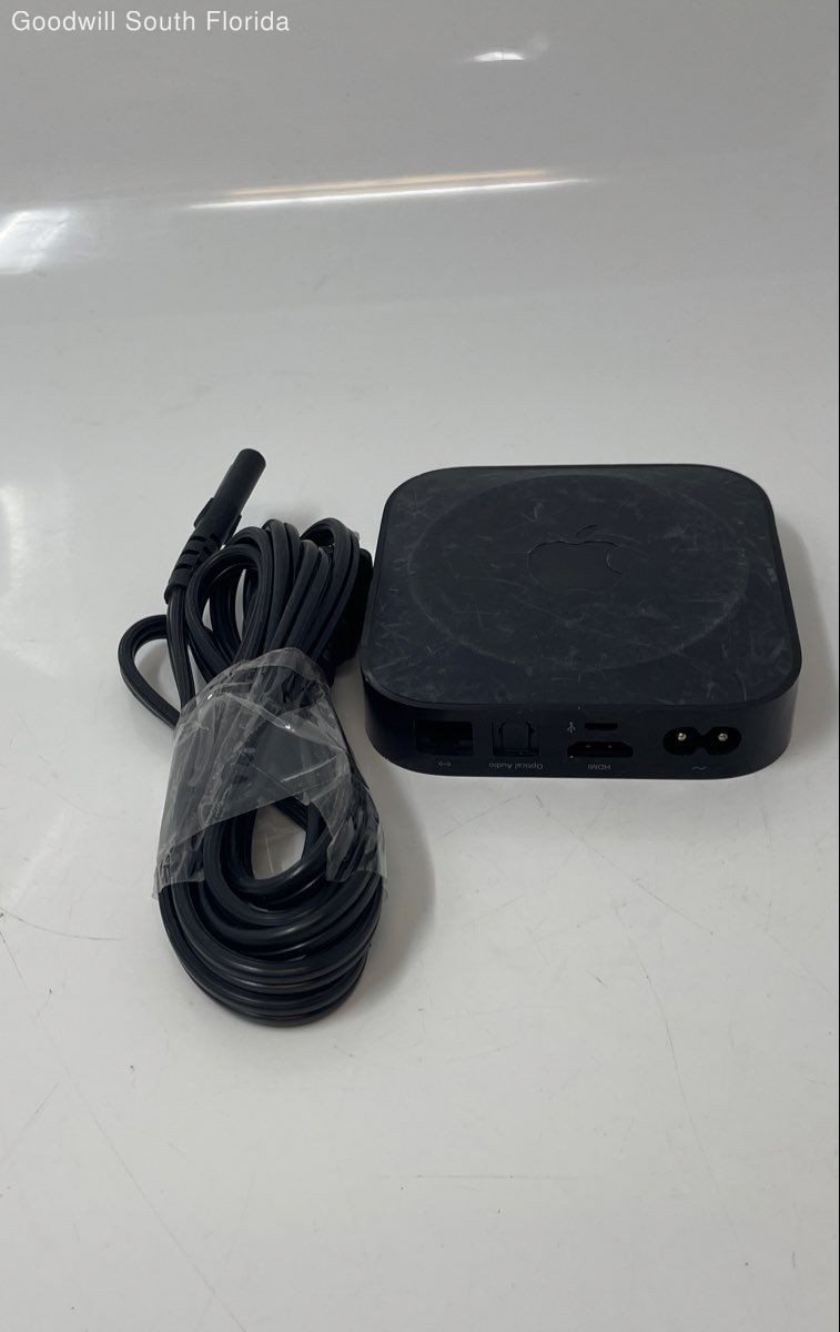 Apple TV Model A1469 3rd Generation Black Media Streamer Not Tested