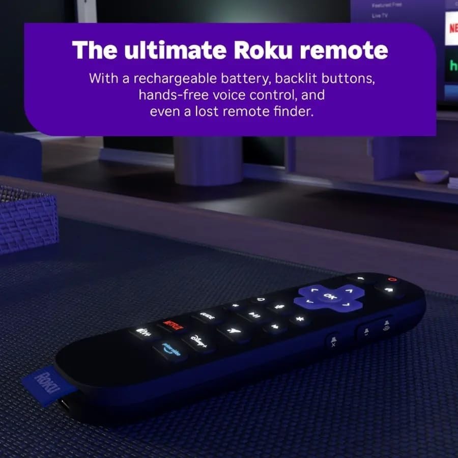 Roku Ultra – Ultimate Streaming Player – 4K Streaming Device for TV with HDR10+,