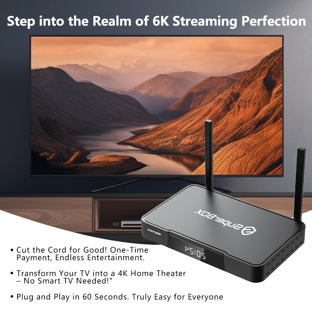 SuperBox S6 Pro BOX – Authorized Distributor – Free Shipping Message To Me