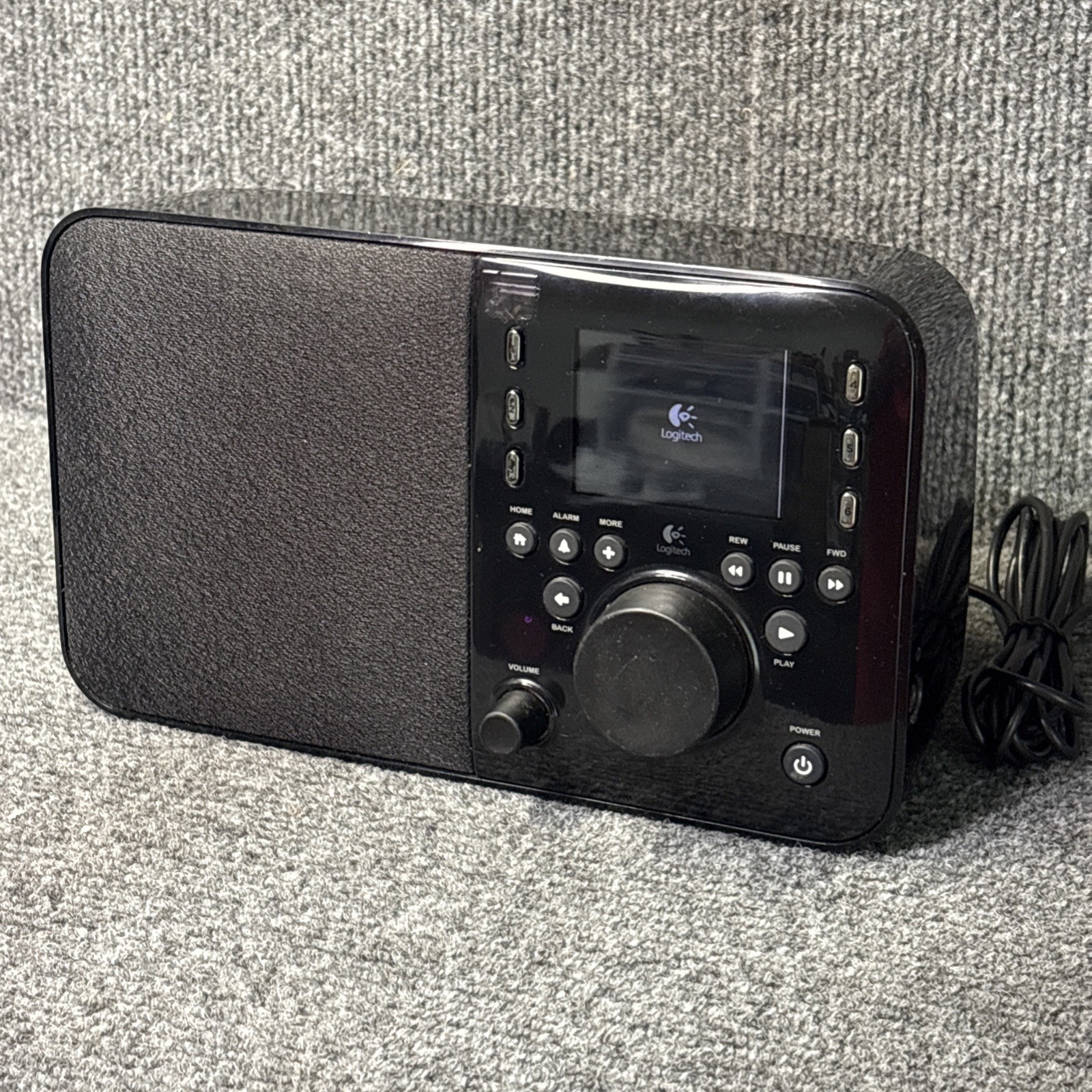 Logitech X-R0001 Black Wi Fi Squeezebox w/ OEM Power Supply