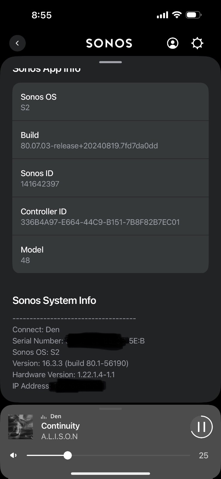Sonos Connect Model S15 S2 Compatible (Tested)