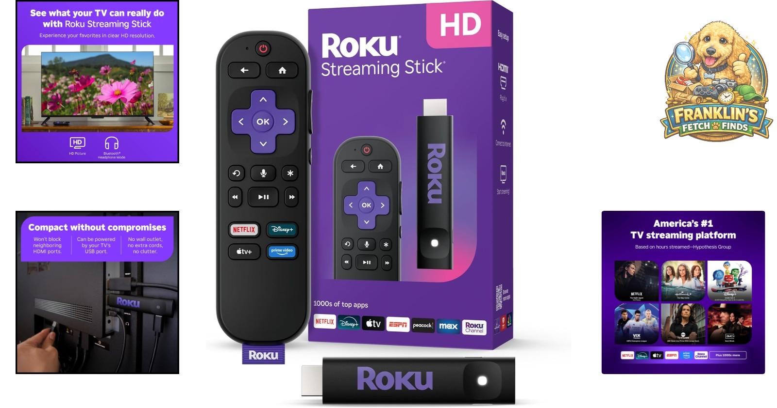 Streaming Stick HD: Your All-In-One HD Streaming Solution with Voice Control