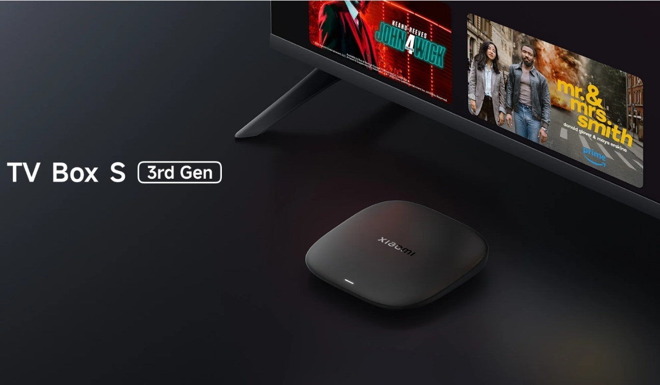 TV Box S (3rd Gen) 4K Ultra HD Streaming Device with Google TV, WiFi & Bluetooth