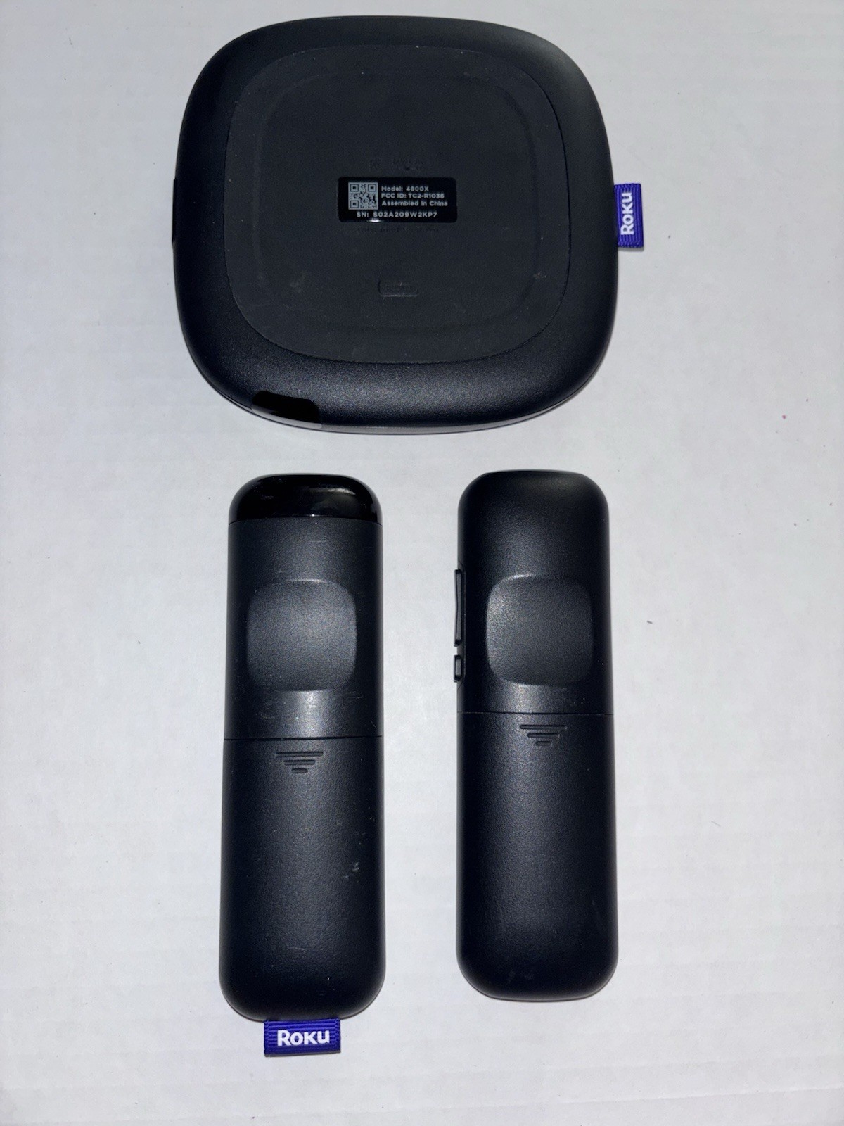 Roku Ultra 4K UHD Streaming Media Player with 2 Remotes Missing Cord