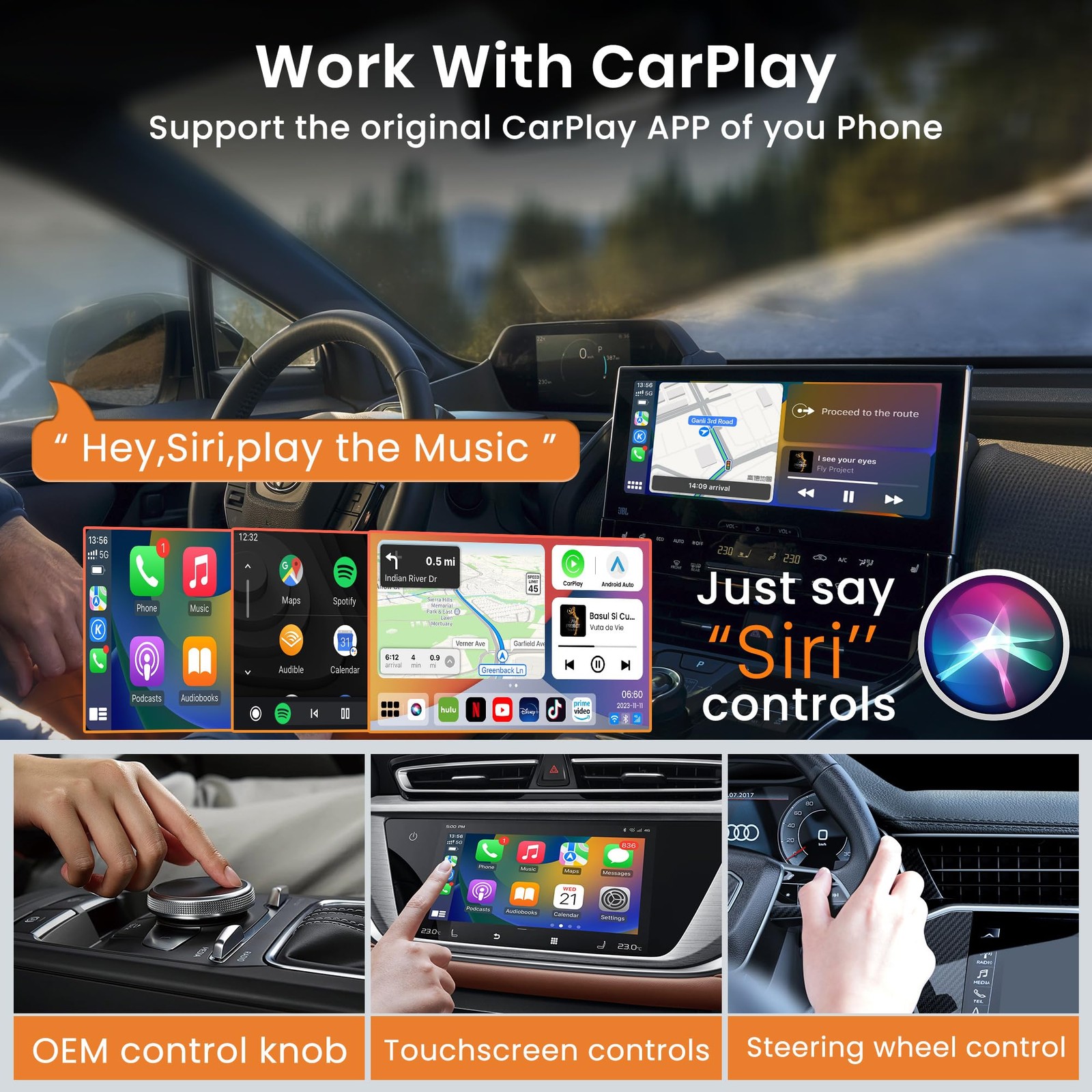 MMB MAX 5.0 CarPlay Box 2026 Android 13.0 Multimedia Video Ai Box, QCM 6225 8…