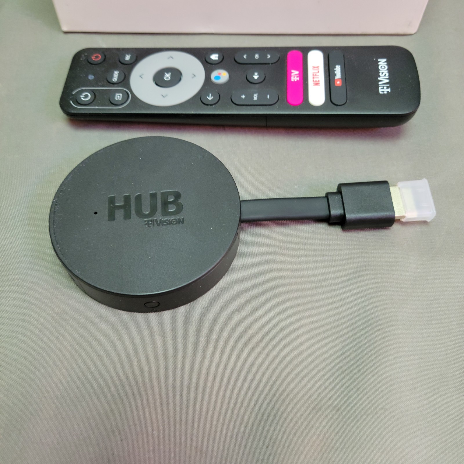 HUB T-Vision Google TV With Remote Streaming | Open Box