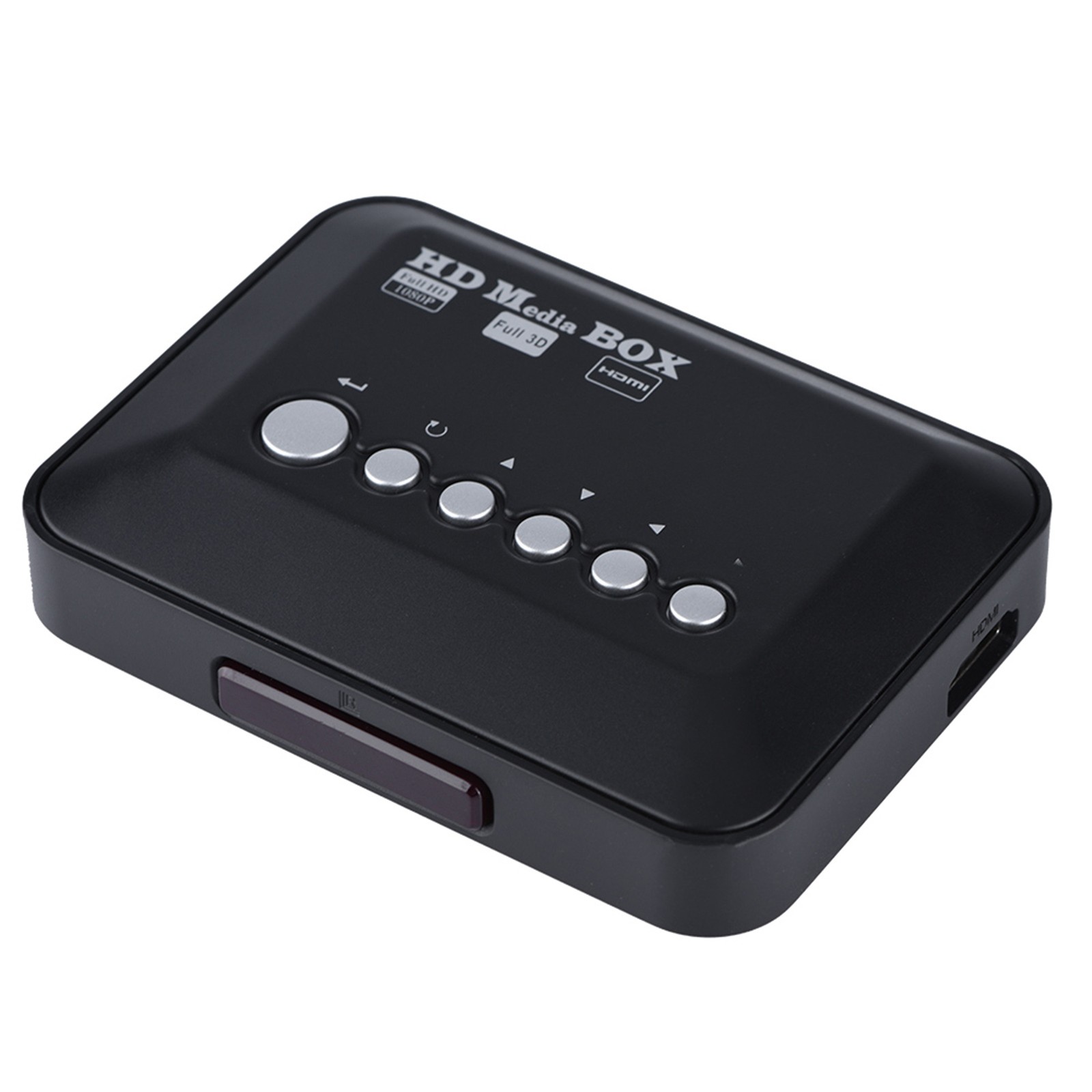 1080P HD Audio Video Media Player Box With IR Remote Control – (USS) I DWZO