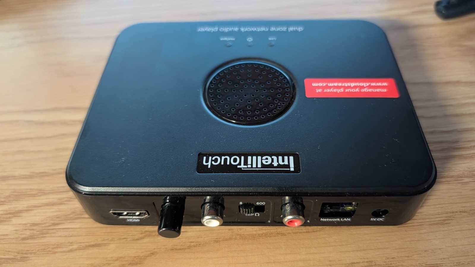 IntelliTouch OHP 9000-IP Dual Zone Network Audio Player Open box demo kit