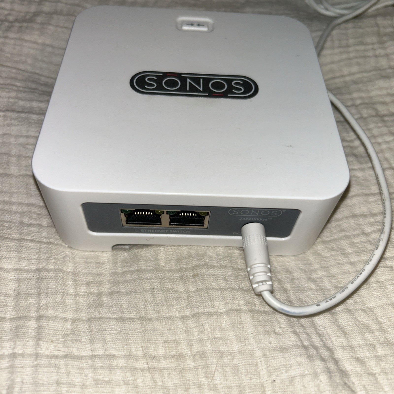 Sonos Bridge Wireless HiFi System White – With Power Cord Tested Works