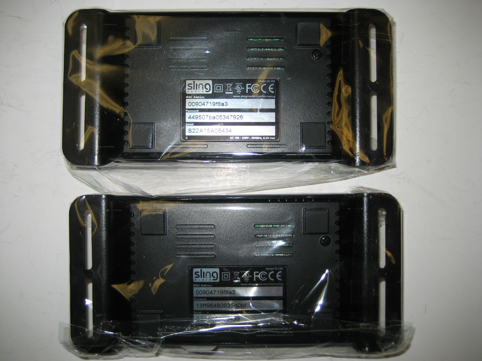Pair of Sling Media SL150