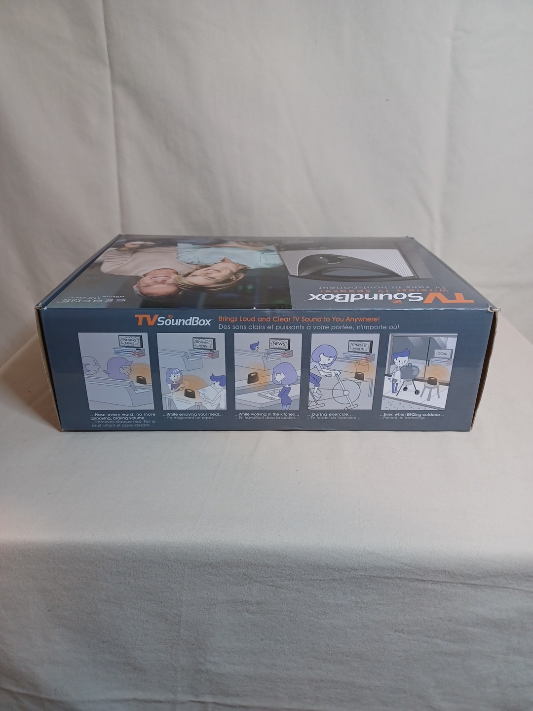 Serene Sereonic TV-SoundBox TV Sound Box Rechargeable Base.
