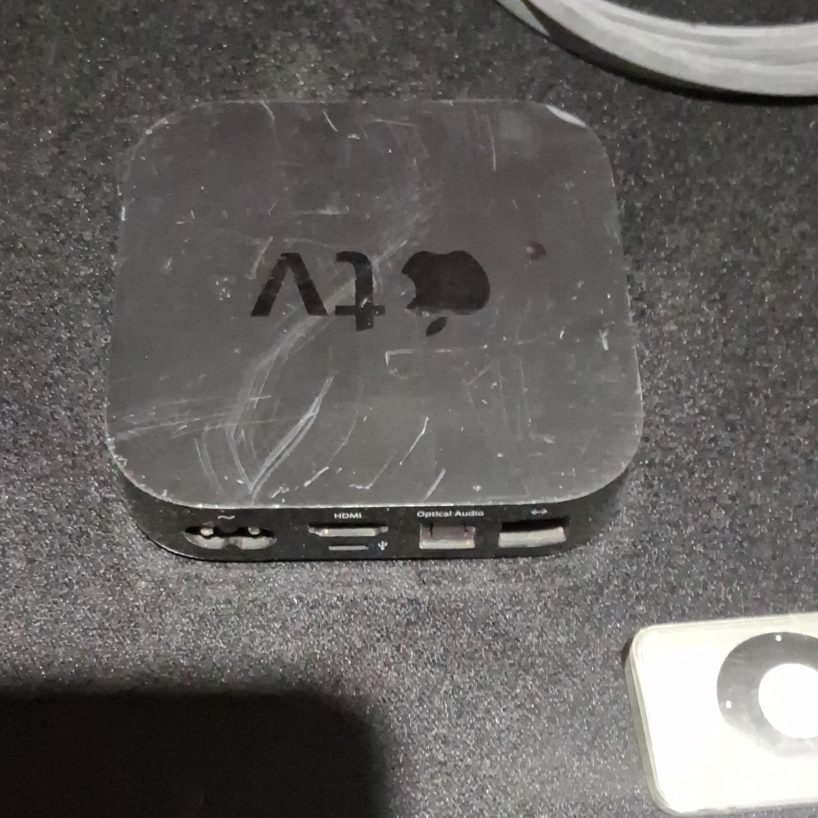 Apple TV Digital HD Media Streamer HDMI Optical Audio w/ Remote & Cable