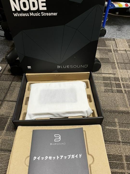 Bluesound NODE 2i Wireless Multi-room Music Streamer Player White new