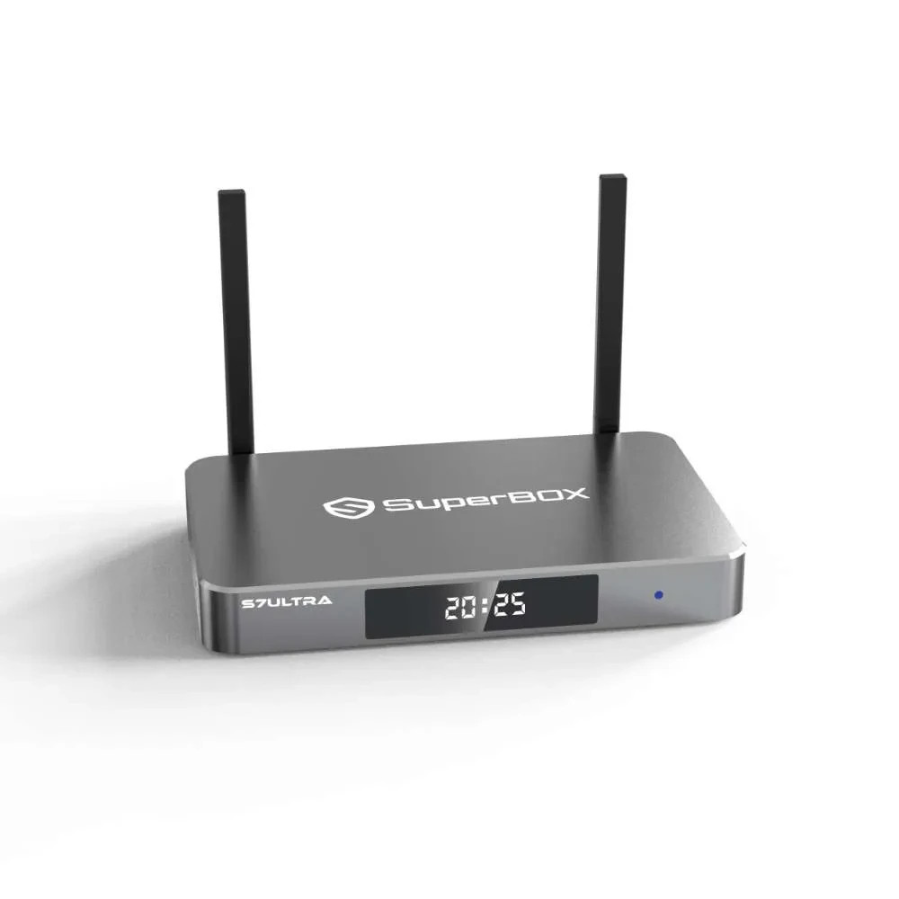 SuperBox S7 Ultra Android 12 Smart TV Box | 4GB RAM 128GB Storage WiFi6 Bluetoot
