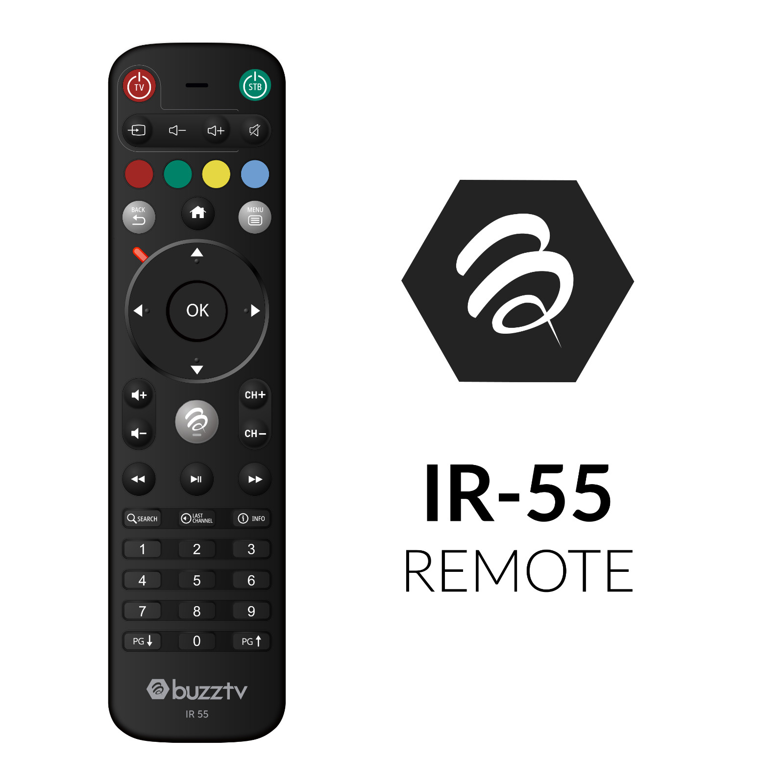 BuzzTV L1 Linux 4K TV Box | Buzz 6 Lite OS Player | 2GB RAM 8GB Storage