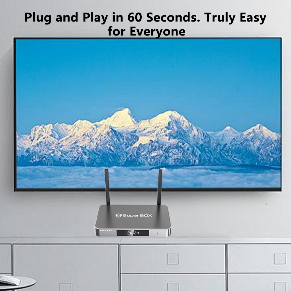 SuperBox S6 Ultra TV BOX Authorized Reseller Can Message To Me Ship Same Day