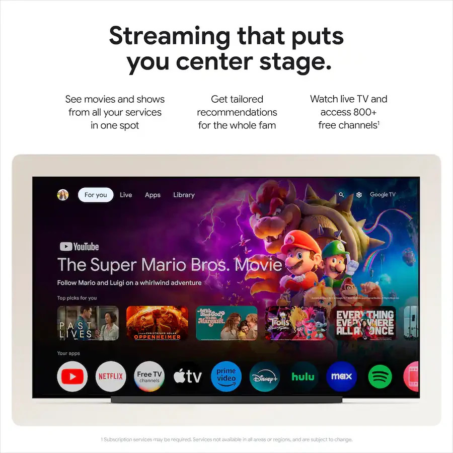 Google TV Streamer 4K HDR 32GB Streaming Device Dolby Vision Ethernet Free Ship