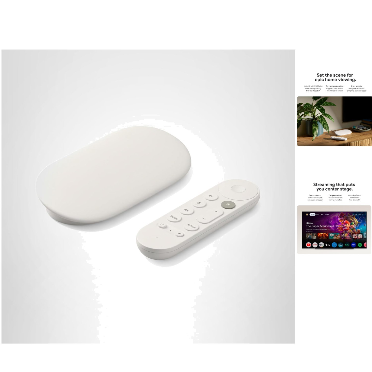 4K Streamer with Voice Control & 32GB Storage – Elevate Your Home Entertainment