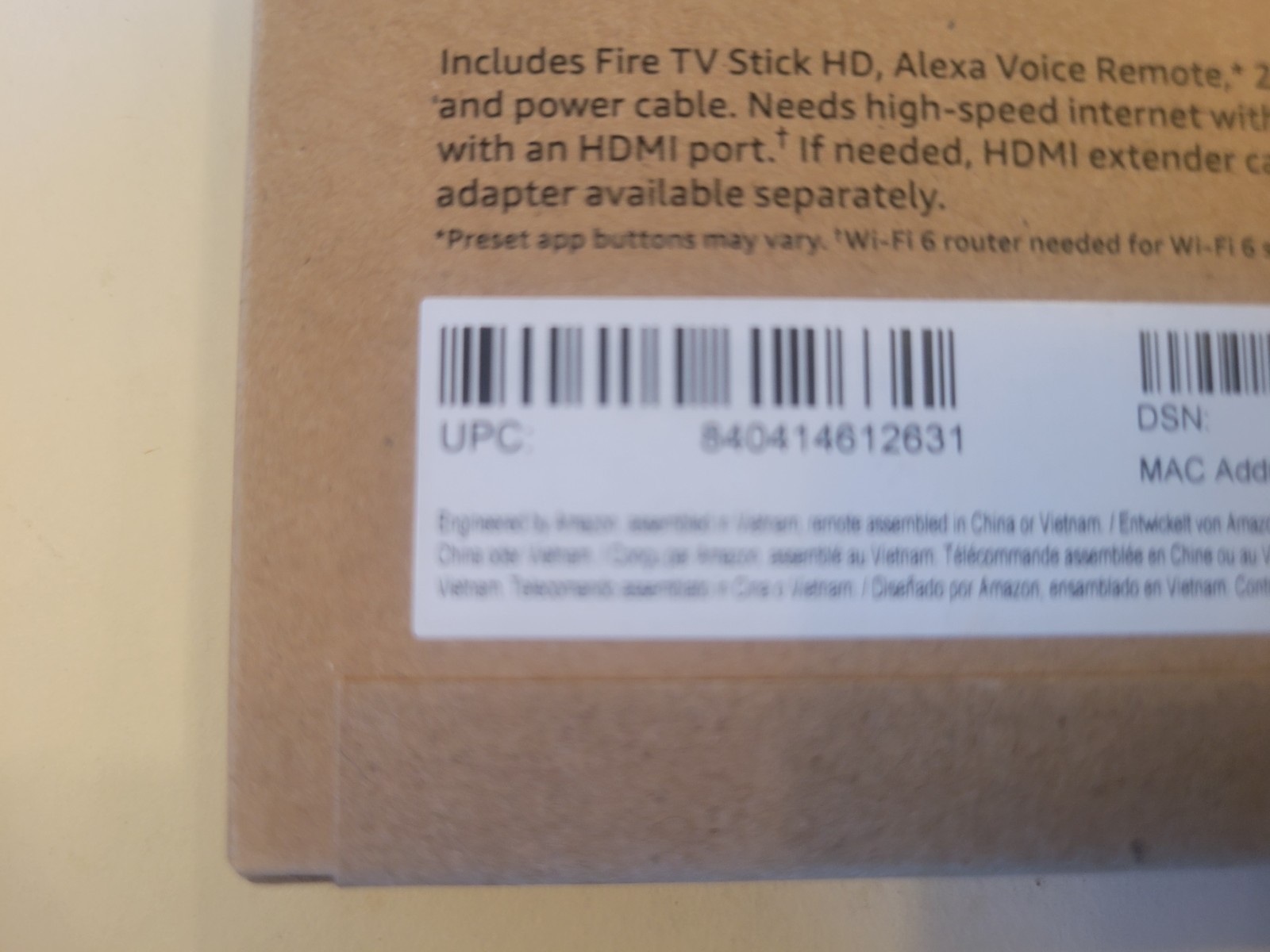 🔥2026 NEW Amazon Fire TV Stick HD 2nd Gen Wifi 6 Streaming Remote Alexa[Latest]