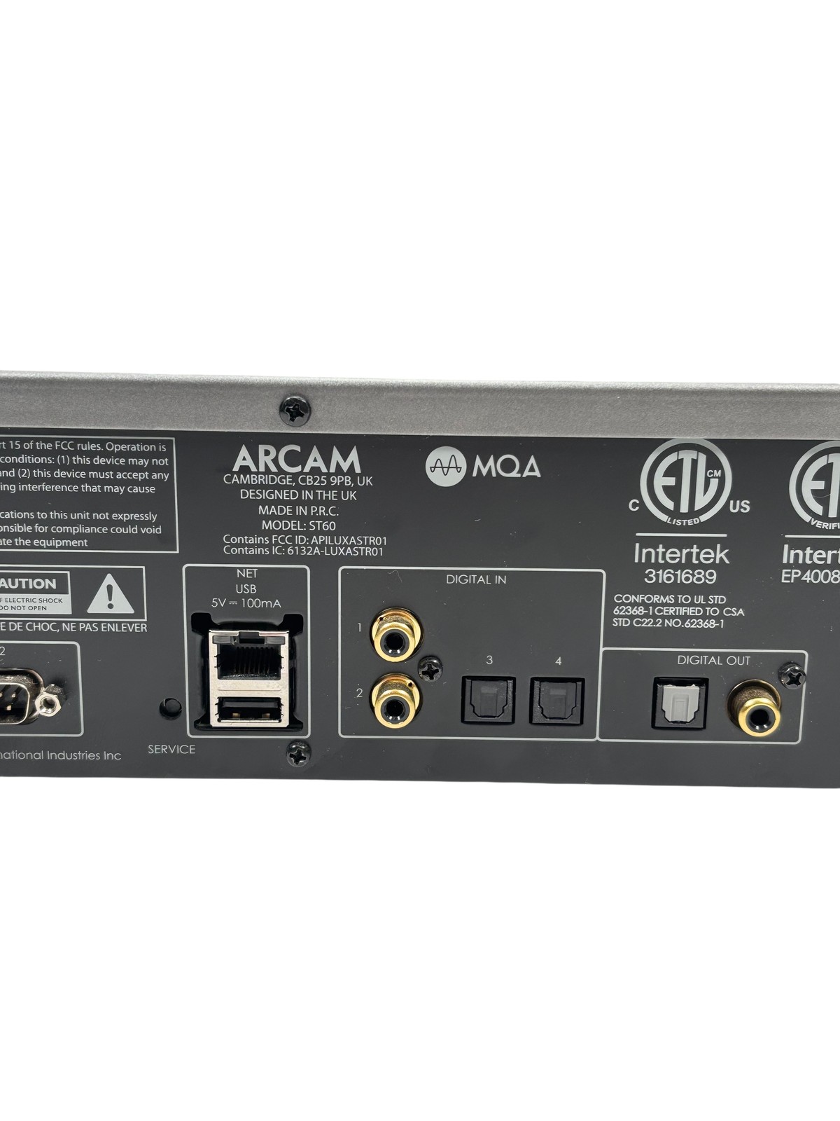 Arcam ST60 Audiophile Networked Audio Streamer