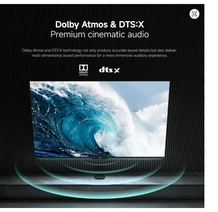 Xiaomi Tv S 3Rd Gen – 4K Uhd Google Tv 32Gb Memory Dolby Vision Atmos Wifi 6