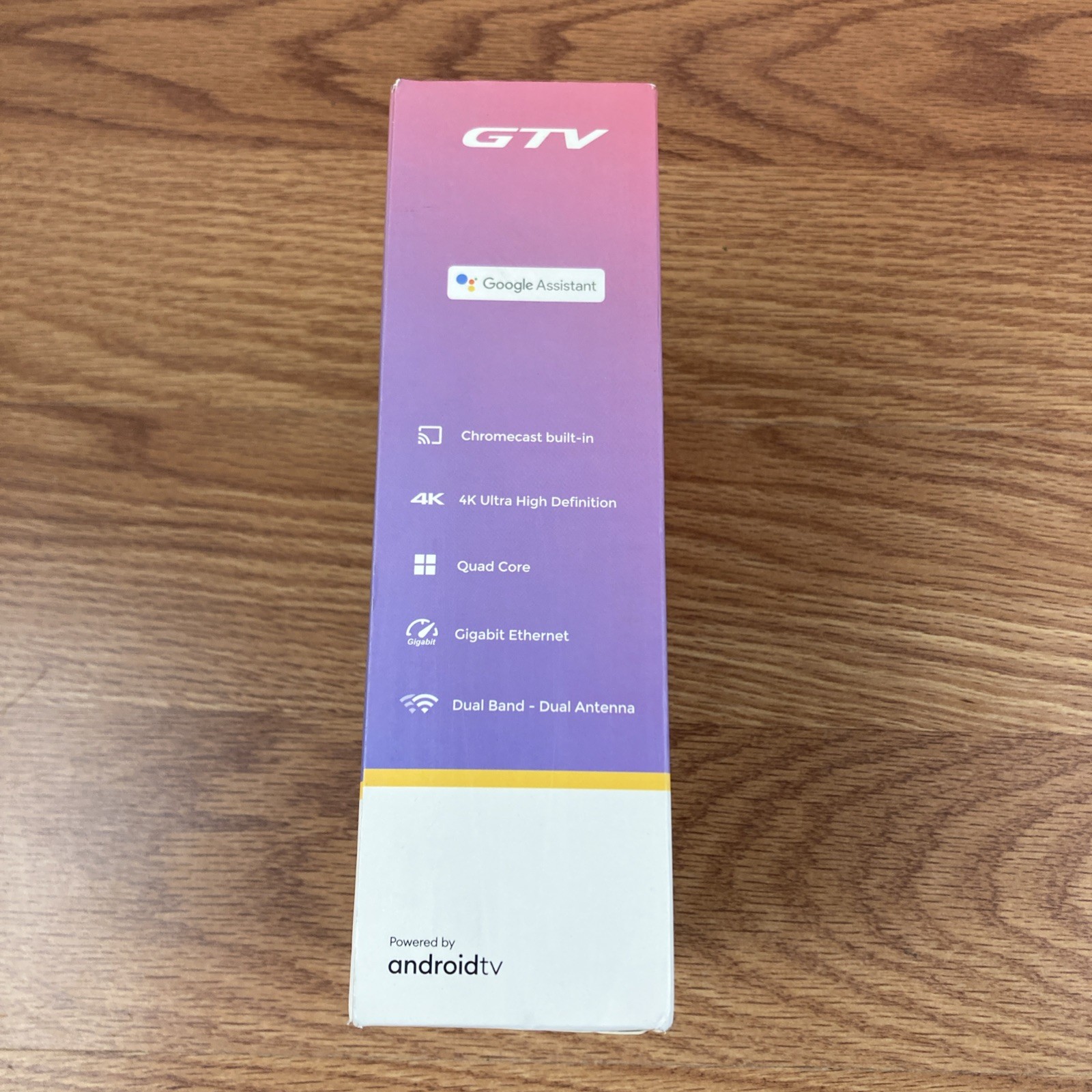 Formuler GTV 4K Ultra HD Media Streamer, Android TV, NAS Streamer, Voice Control