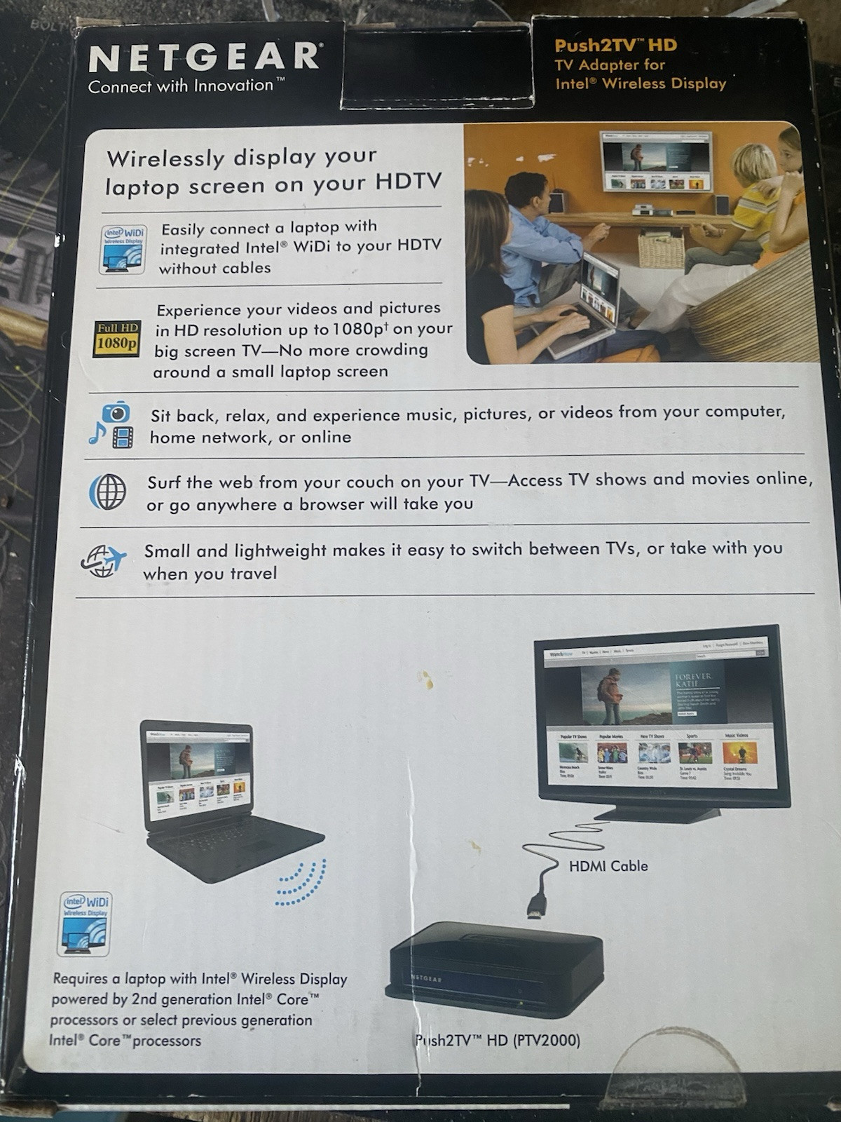 NetGear Push2TV Digital HD Media Streamer – PTV1000-100NAS