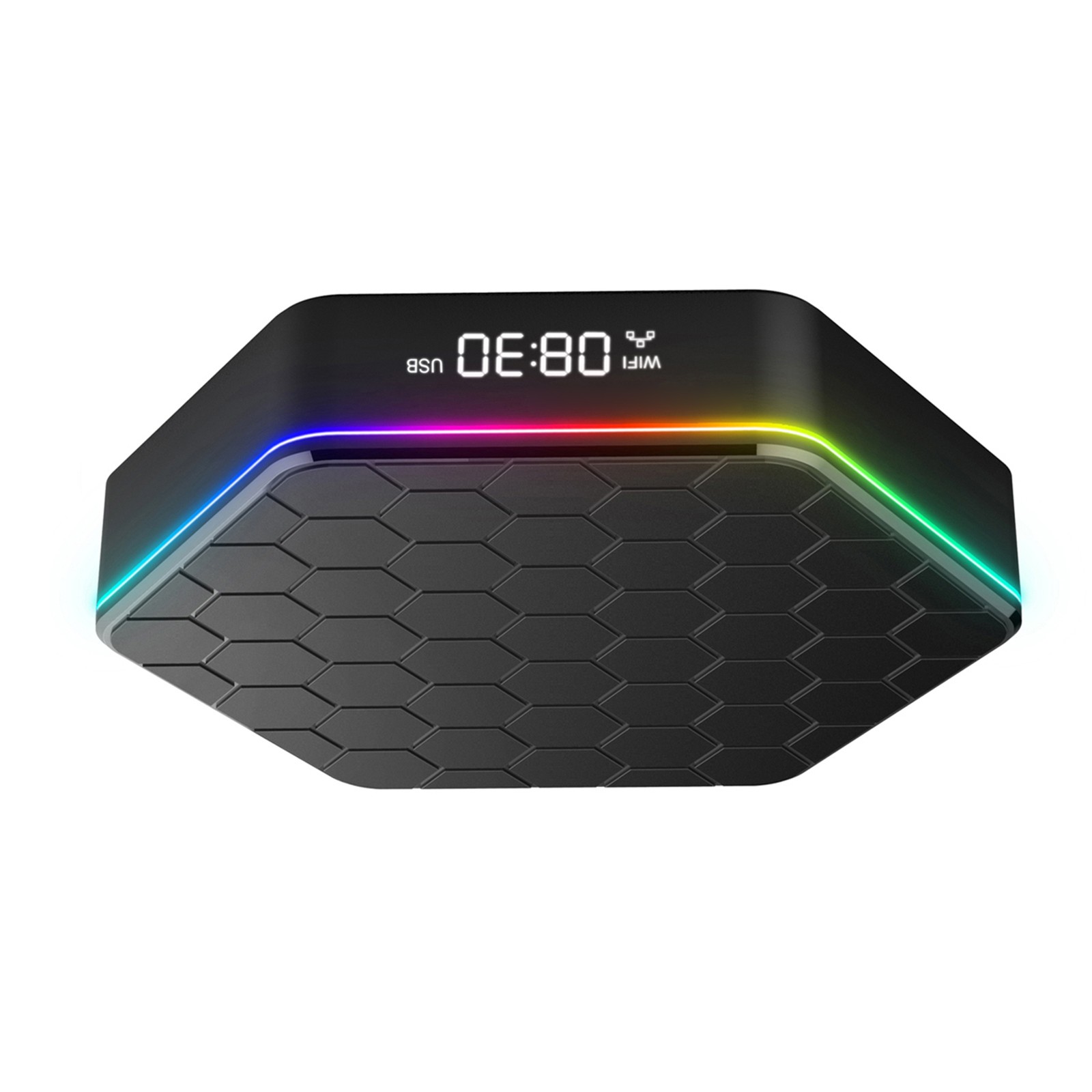 Smart Home Media Player 2.4G 5G Dual Band WiFi6 BT 5.0 4K Media Player TV B OPBX