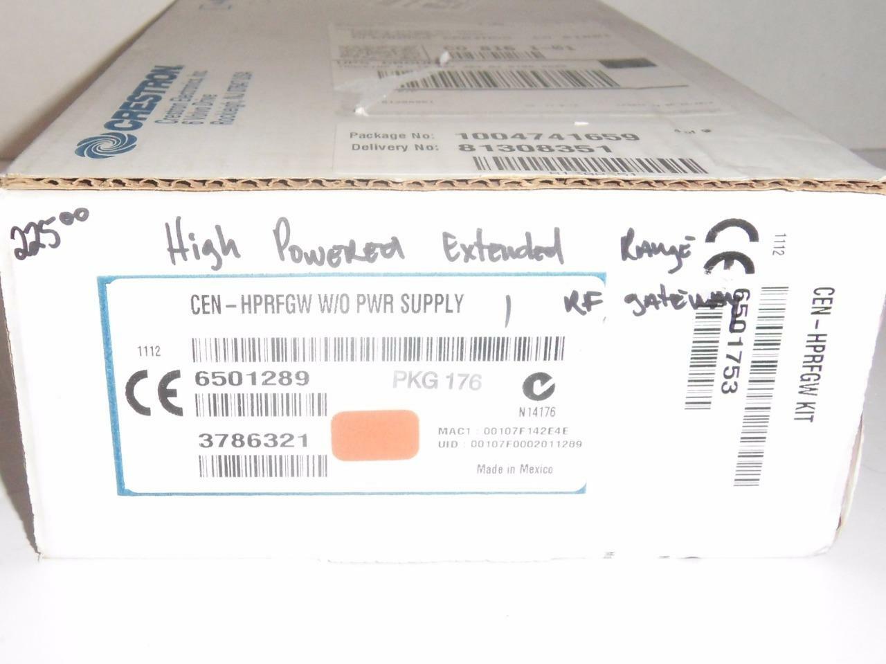 Crestron CEN-HPRFGW High Hower Extended Range Gateway w/o Power Supply