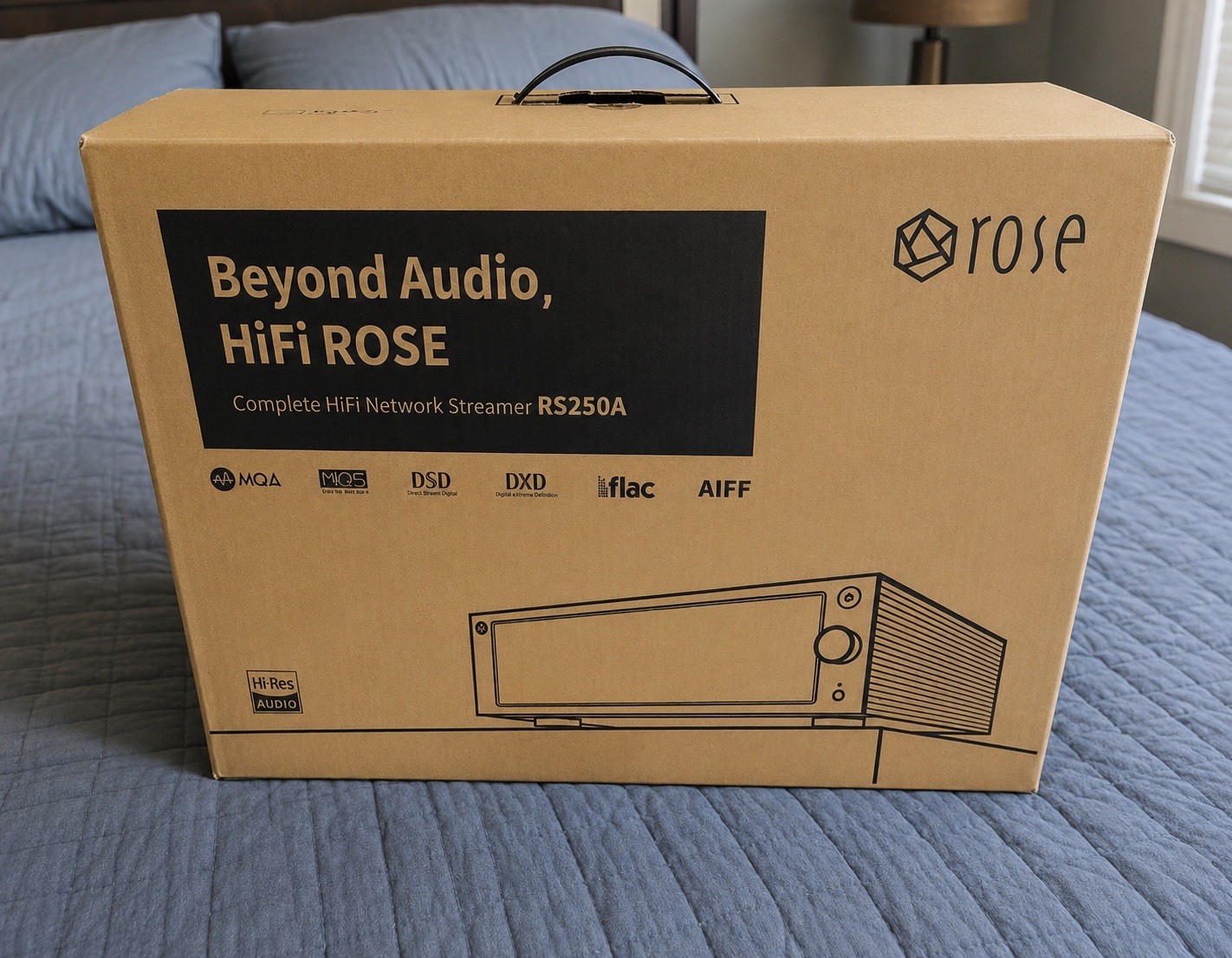 HiFi Rose RS250A Network Streamer Black